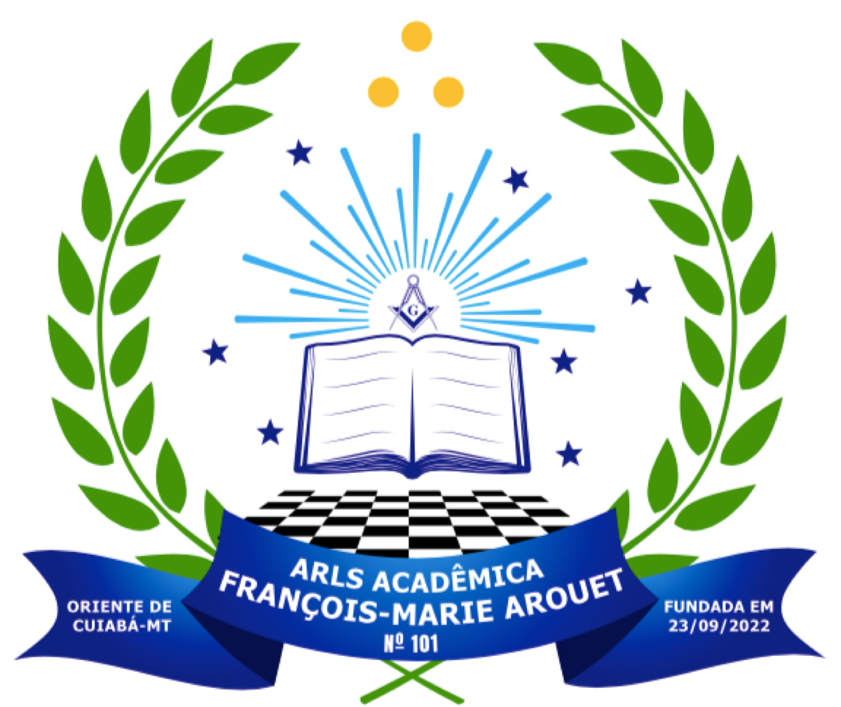 Logo ARLS Acadêmica François-Marie Arouet nº 101